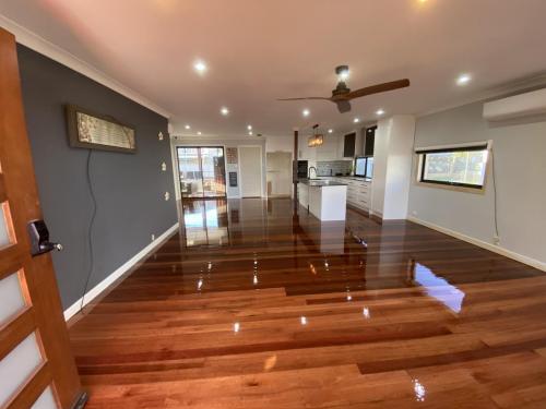 Floor Sanding and Polishing In Living Room